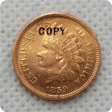 EUA 1859 de Indian Head Cent COPIAR COIN 2024 - compre barato