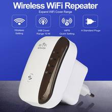 Wireless WiFi Repeater Extender 300Mbps Wi-Fi Amplifier 802.11N/B/G Booster Repetidor Wi fi Reapeter Access Point US/UK/EU/AU 2024 - buy cheap