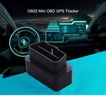 Rastreador GPS OBD OB22, localizador GPS Plug & Play con detección ACC, micrófono incorporado, alerta de vibración, geovalla, Mini rastreador de coche con aplicación 2024 - compra barato