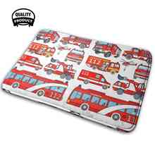 Vehicles Fire Department Germany 3D Household Goods Mat Rug Carpet Cushion Fire Department German Fire Department Fire 2024 - buy cheap