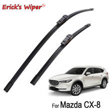 Erick's Wiper LHD Front Wiper Blades For Mazda CX-8 2017 2018 2019 2020 Windshield Windscreen Front Window 24"+18" 2024 - buy cheap