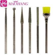 6pcs Diamond Nail Drill Bits Milling Cutter For Nail Electric Files Manicure Pedicure Cutter Nail Art Tools 2024 - buy cheap