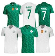 Camisa de futebol 2021 da alemanha, camiseta masculina mahrez feghouli 2022 casual slimani bennacer natal casa, camisa de futebol 2024 - compre barato