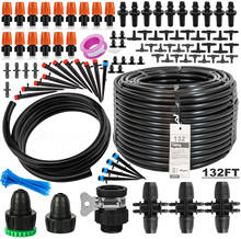 40M DIY Drip Irrigation Kit 132ft Irrigation Tubing System for Garden/Greenhouse Automatic Watering Irrigation Kit Adjustable 2024 - buy cheap