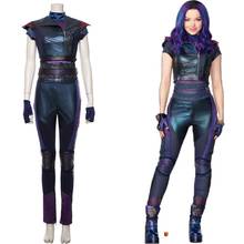 Disfraz de Descendants 3 Mal para mujer, traje, disfraz de Halloween y Carnaval, ropa de fantasía 2024 - compra barato