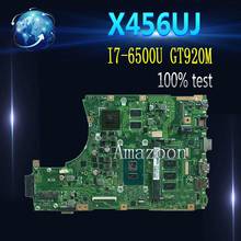 Akemy X456UJ X456UF mainboard Laptop motherboard Para Asus X456U X456UQ X456UB X456UQK X456UV 4GB-RAM I7-6500U GT920M/GT930M DDR3 2024 - compre barato