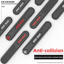 Motorcycle Rearview Mirror Anti-Friction Sticker Anti-scratch Bar Modified Door Anti-collision Bar Decoration Body Sticker 2024 - buy cheap