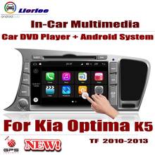 Car DVD Player For Kia Optima K5 (TF) 2010-2013 GPS Navi Navigation Android 8 Core A53 Processor IPS LCD Screen Radio BT SD USB 2024 - buy cheap