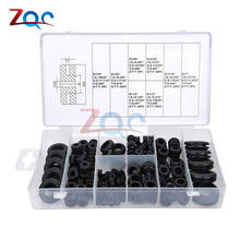 180PCS Rubber Grommet Kits Metric Rubber O Rings Assortment Set Sealing O Rings Rubber Washer Gasket for Household Vehicle 2024 - buy cheap