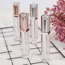 7.5ml Acrylic Square Cosmetic Lip Gloss Lip Glaze Labial glair Refillable Bottles Rose Gold/Silver Makeup Lipstick Lip Balm Tube 2024 - buy cheap