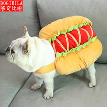 Dogs  Hot dog clothes  Changing clothes  Hamburger Funny clothes Warm coat  pet clothes  winter dog holloween costumes puppy 2024 - buy cheap