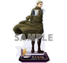 Hot Japan Anime Attack on Titan Erwin Smith Levi Ackerman Eren Jaeger BL Stand Figure Model Plate Desktop Toy Decor Cosplay 2024 - buy cheap