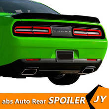 For Dodge Challenger Spoiler 2015-2018 Challenger spoiler High Quality ABS Material Car Rear Wing Primer Color Rear Spoiler 2024 - buy cheap