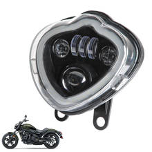 Lâmpada de led para motocicleta de kawasaki, lâmpada de montagem para modelos vulcan s en650 2015 2016 2017 2018 2019 2024 - compre barato