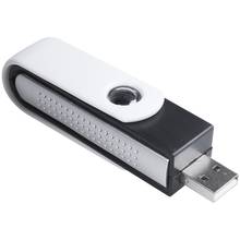 USB ionic Oxygen Bar Freshener Air Purifier ionizer For Laptop Black+White 2024 - buy cheap