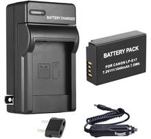 Battery Pack + Charger For Canon LP-E17, LPE17, LCE17, LC-E17E Rechargeable Lithium-ion 2024 - buy cheap