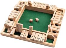 Деревянная настольная игра, Классическая семейная математическая игра, деревянная доска-головоломка Sudoku, деревянная настольная игра, классическая настольная игра в кости, вечерние игрушки в подарок 2024 - купить недорого