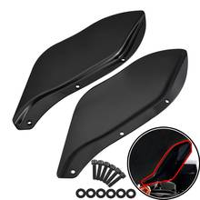 Motorcycle Black Side Wing Windshield Air Batwing Deflector Plastic Fairing For Harley-Davidson Touring FLHR FLHT FLHX 1996-2013 2024 - buy cheap