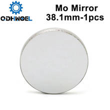 Espelho para gravação e corte à maquina de laser co2, 38.1mm, dia 3mm, espessura, 1 peça 2024 - compre barato