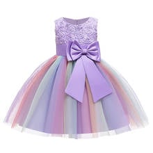 3D flower 1-14 yrs Christmas teenagers Girls Dress Party Princess Dresse for girl Party Costume Kids Cotton Party girls Clothing 2024 - buy cheap