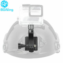 BGNing Aluminum 3 Hole NVG Helmet Mount Bracket Base w Extension Arm Screw Adapter for Gopro Sjcam EKEN for OSMO Action Camera 2024 - buy cheap