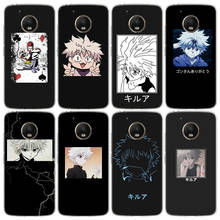 Hunter X Hunter Killua Zoldyck-funda de teléfono de Anime para Motorola Moto G8 G7 G9 Power E6 E5 G6 G5 G5S One Action Plus Play EU G4 E4 C 2024 - compra barato