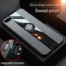 Magnetic Cloth Case for iPhone 6 6s 7 8 Plus iPhone6 iPhone7 iPhone8 6Plus 7Plus 8Plus Luxury Stand Finger Ring Phone Back Cover 2024 - buy cheap