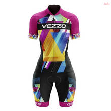 Vezzo Cycling Clothing One-Piece Triathlon Women's Cycling Jumpsuit Female Overalls 2021 Summer Little Monkey Bike Accessories L 2024 - buy cheap