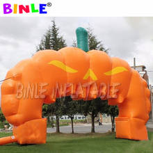 Outdoor decoration giant inflatable halloween arch inflatable pumpkin arch entrance archway for promotional 2024 - buy cheap