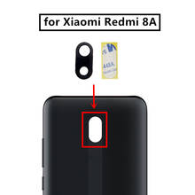 Стеклянный объектив для камеры Xiaomi Redmi 8A, 2 шт., задняя камера, стеклянный объектив, замена, ремонт, запасные части с клеем 2024 - купить недорого