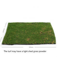 20*30cm  Landscape Grass Mat for Model Train  building Paper Scenery Layout Lawn and hobby model maker 2024 - buy cheap