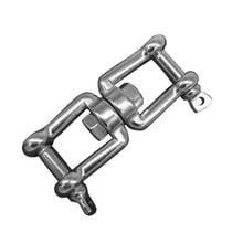 Heavy Duty Stainless Jaw and Jaw Swivel Marine SS304 Jaw-Jaw Type Swivel Anchor Chain Connector Shackle 4mm 5mm 6mm 8mm 2024 - buy cheap