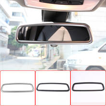 ABS Chrome Auto Interior Rearview Mirror Frame Trim For Land Rover Discovery 4 Range Rover Sport Evoque Car Styling Accessories 2024 - buy cheap