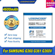 LOSONCOER 4600 мАч для Samsung Galaxy CORE Prime G3606 G3608 G3609 J2 2015 Подлинная фотосессия/CBU/CBZ 2024 - купить недорого