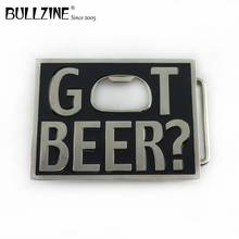 Bullzine wholesale zinc alloy Got beer belt buckle bottle opener belt buckle FP-01499 luxurious cowboy jeans gift belt buckle 2024 - buy cheap