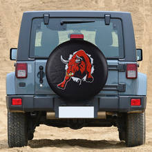 14" 15" 16" 17" Inch PVC Leather Spare Tire Cover Case Bag Pouch Protector For Jeep Liberty Gladiator J12 Wrangler 2024 - buy cheap