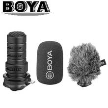 BOYA-micrófono de condensador estéreo profesional BY-DM200, con entrada Lightning, para iPhone 8, x, 7, 7 plus, iPad, iPod Touch, etc. 2024 - compra barato