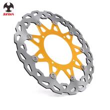 Motorcycle 320MM Floating Brake Discs Rotor For Suzuki RMZ250 2007-2015 RMZ450 2005-2015 RMX450 2010-2012 RMZ 250 450 2024 - buy cheap