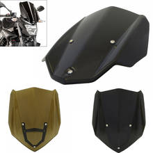 waase MT03 MT25 Motorcycle Windscreen Windshield Shield Screen with Bracket For Yamaha MT-03 FZ-03 MT-25 2016 2017 2018 2019 2024 - buy cheap