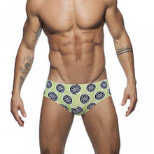 Bañador de secado rápido para hombre, pantalones cortos con estampado, ropa de playa de cintura baja, Gay, piscina 2024 - compra barato