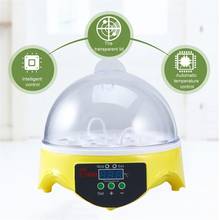 Инкубатор для 7 яиц, пластиковый цифровой автоматический инкубатор с контролем температуры 2024 - купить недорого