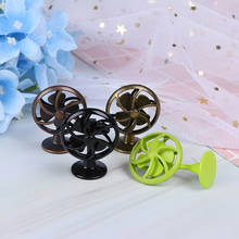 1:12 Dollhouse Miniature Mini Alloy Fan Doll Accessories Furniture Toy Families Collectible Gift 2024 - buy cheap