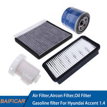 Baificar новый воздушный фильтр 26300-35503 Aircon A/C фильтры масляный фильтр для Hyundai Accent Solaris 1,4 2024 - купить недорого