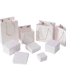 12Pcs Pink Jewelry Packaging Box Bag for Necklace Bracelet Earrings Hair Clips Packing Gift Boxes Bags Oganizer Case Storage 2024 - buy cheap