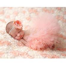 Cute Toddler Newborn Baby Girl Tutu Skirt & Headband Photo Prop Costume Outfit 19QF 2024 - buy cheap
