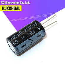 5PCS 63v2200uf 18*31 63v 2200uf 18x31 Electrolytic capa Electrolytic capacitor 2024 - buy cheap