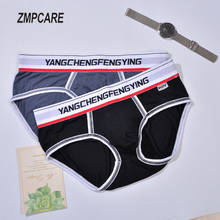 Sexy Underwear Men's Briefs Mens Panties Modal Cotton Underpants Cueca Masculina U Convex Mens Bikini Pant Men Sexy Slip Hombre 2024 - buy cheap