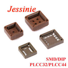 10 Uds. PLCC32 PLCC44 SMD DIP SOP IC conector Adaptador convertidor conectores IC soporte Base de prueba 2024 - compra barato