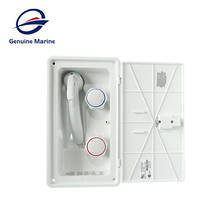 Genuine Marine White RV Exterior Shower Box Kit With 1.5m Hose For Boat Marine Camper Motorhome Caravan Shower Accessories 2024 - compre barato