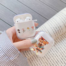 Jibaku-fundas blandas transparentes de TPU para Airpods, caja de carga para AirPods 2 1 Coque, Shounen, Hanako Kun, Toilet-bound, hanako-kun 2024 - compra barato